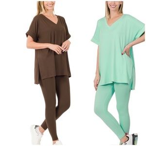 Microfiber Loungewear Set